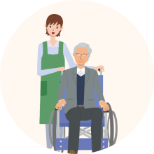 個別外出強化月間のイメージイラスト